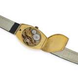 Armbanduhr: eine der frühesten tragbaren Armbanduhren in Serienfertigung, Henry Moser Typ "Pedrograd", ca.1910 - Foto 2