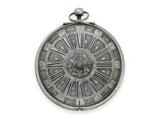 Taschenuhr: eine der größten gefertigten englischen Oignons in außergewöhnlich gutem Zustand, bedeutender Uhrmacher, John Harris Old Bailey London, No.190, ca. 1690