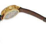 Armbanduhr: extrem rarer Minerva Chronograph mit Vollkalender und Mondphase, gefertigt in 18K Gold "Serie Limitée 1-50", No.09/50, mit Originalpapieren und originaler Bedienungsanleitung, verkauft im Februar 1989 - Foto 3