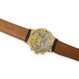Armbanduhr: sehr hochwertiger und hervorragend erhaltener vintage 18K Gold-Chronograph mit Kalender und Mondphase, Lucien Rochat, 90er Jahre - фото 2
