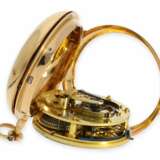 Taschenuhr: bedeutendes, goldenes John Arnold Taschenchronometer No. 23/324, London 1783 - фото 8