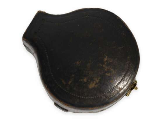 Taschenthermometer: einziges uns bekanntes Houriet Taschenthermometer mit rückseitigem Kompaß und Originalschatulle, No.927, gefertigt für den osmanischen Markt, ca. 1810 - photo 6