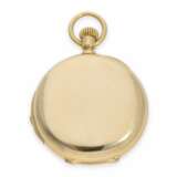 Taschenuhr: hochfeine und frühe Patek Philippe Goldsavonnette mit Viertelstunden-Repetition, geliefert an den Chronometermacher Rodanet in Paris 1872 - фото 8