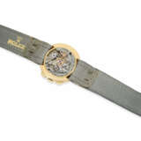 Armbanduhr: extrem seltener Rolex Chronograph, sog. "Moneta" mit unsichtbaren Bandanstößen und sehr seltenem schwarzen Zifferblatt, ca.1938 - Foto 3