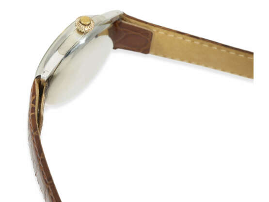 Armbanduhr: Longines Rarität, ganz früher, großer Chronograph mit Emaillezifferblatt und Sondersignatur Riganti Bangkok, Longines 1926, mit Stammbuchauszug - фото 6