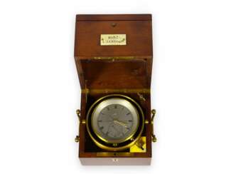 Marinechronometer: hochwertiges, extrem seltenes Louis Le Roy Paris Marinechronometer mit 49h-Gangreserve, No.1037, ca.1900