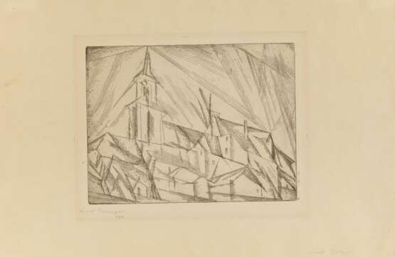 Feininger, Lyonel (1871 New York - 1956 New York). - Foto 1
