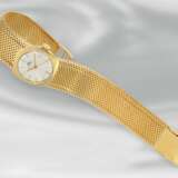 Armbanduhr: hochwertige, seltene goldene vintage Automatic-Damenuhr der Marke Bucherer, 18K Gold - photo 2