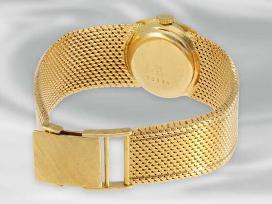 Armbanduhr: hochwertige, seltene goldene vintage Automatic-Damenuhr der Marke Bucherer, 18K Gold - photo 3