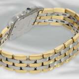 Armbanduhr: große Armbanduhr "Cartier Panthere" in Edelstahl/18K Gold, Herrengröße - photo 2