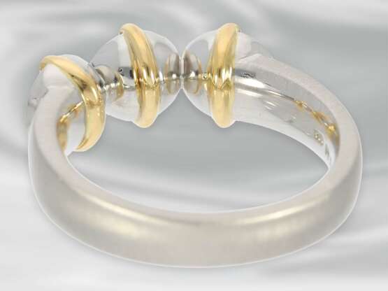 Ring: neuwertiger, moderner Diamant-Platinring, feine Diamanten von 0,75ct, ungetragen - фото 3