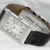 Armbanduhr: hochwertige Herrenuhr, Jaeger Le Coultre Reverso, "Classique Ref. 252.8.86", mit Box und Papieren - Foto 1