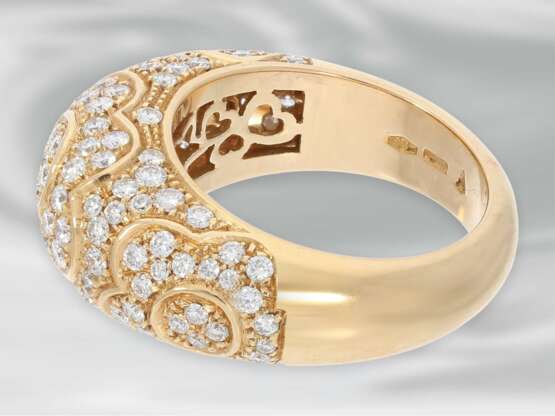 Ring: sehr dekorativer Roségoldring mit reichem Brillantbesatz, ca. 1,68ct, 18K Gold, NP 5850,-€ - photo 3