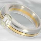 Ring: äußerst hochwertiger und massiv gefertigter Platinring mit Diamantbesatz, ca. 0,85ct, NP ca. 8000,-€ - photo 4