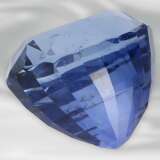 Saphir: natürlicher blauer Ceylon-Saphir , ca. 4,49ct, unbehandelt - фото 2