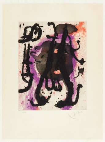 Miró, Joan (1893 Barcelona - 1983 Calamajor/Mallorca). - Foto 2