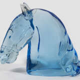 Pferdekopf-Glasskulptur - Foto 1