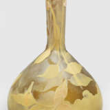 Seltene Gallé-Vase mit Glyziniendekor - Foto 1