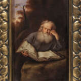 Kleines Porzellangemälde "Hl. Hieronymus" - Foto 1