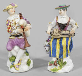 Paar Figuren "Harlekin" und "Tirolerin"