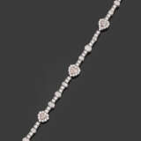 Elegantes Diamantarmband mit Natural Fancy Pink-Diamanten - фото 1