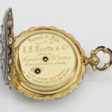 Historisch bedeutende Schmuck-Taschenuhr mit Diamantbesatz - Foto 5