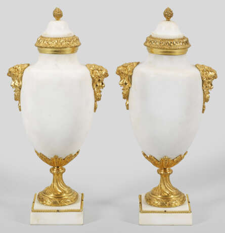 Paar Louis XVI-Vasen - фото 1
