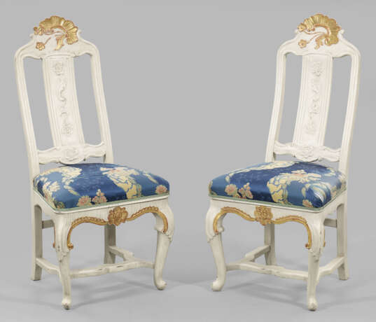 Paar Barock-Stühle - Foto 1