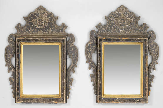 Paar Barock-Wandspiegel - фото 1