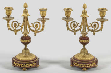 Paar Napoleon III-Leuchter