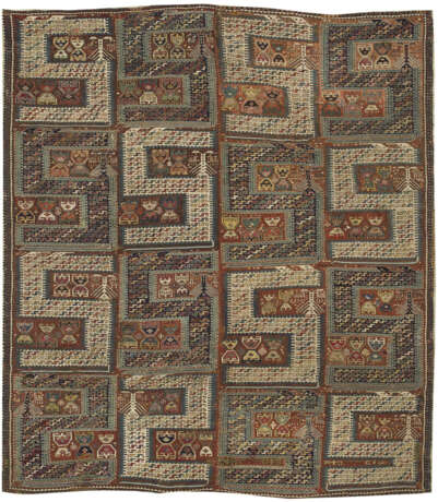 Äußerst seltener antiker Sileh-Drachenteppich - photo 1