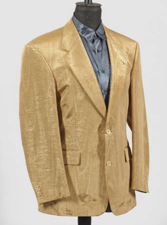 Extravaganter goldfarbener Vintage Anzug von Joop! - фото 1