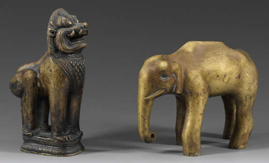 Elefant und Tempelwächter - photo 1