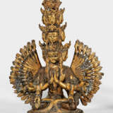 Tibetochinesische elfköpfige-Boddhishatva - Foto 1