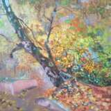 “Autumn landscape” Canvas Acrylic paint Impressionist Landscape painting 2019 - photo 1