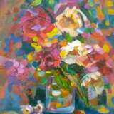 “Summer bouquet” Canvas Acrylic paint Impressionist Still life 2019 - photo 1
