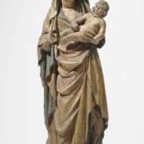 Süddeutsch, um 1420/30 . Maria mit Kind - Foto 1