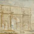 Römische Ansichten: Kolosseum - Konstantinsbogen - Archives des enchères