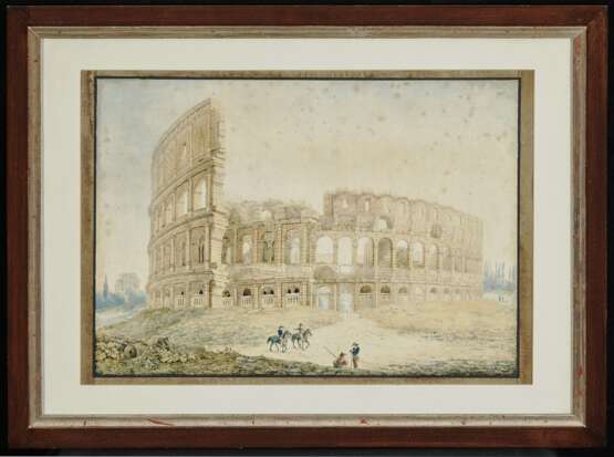 Kaisermann, Franz 1765 Yverdon - 1833 Rome. Kaisermann, Franz. Römische Ansichten: Kolosseum - Konstantinsbogen - photo 4