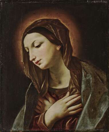 Dolci, Carlo 1616 Florenz - 1686 ebenda. Dolci, Carlo, Umkreis. Madonna - Foto 1