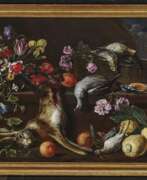 Abraham Brueghel. Blumenstillleben mit Jagdbeute 