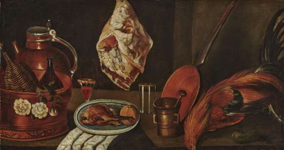 Italien oder Spanien. Italien oder Spanien, 18. Jahrhundert. Großes Küchenstillleben - Foto 1