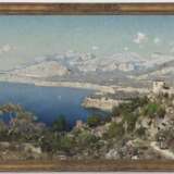 Berninger, Edmund 1843 Arnstadt (Allemagne) - 1910 Munich. Berninger, Edmund. Die Küste von Sorrent mit Blick auf den Vesuv - photo 2