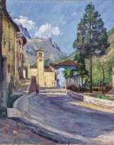 Gebirgsdorf (in Südtirol?) 