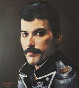 Porträt eines Mannes im malerischen Bilde