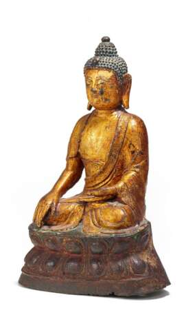 Buddha in bhumisparsa mudra - photo 1