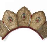 Fünfteilige tantrische Krone und zwei Gürtelanhänger - фото 1