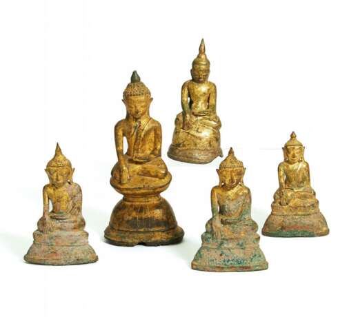 Fünf Buddha maravijaya - Foto 1