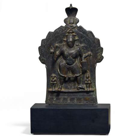 Platte mit Virabhadra, Daksha und Mahakali - фото 1