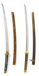 Zwei Zeremonialschwerter (tachi)